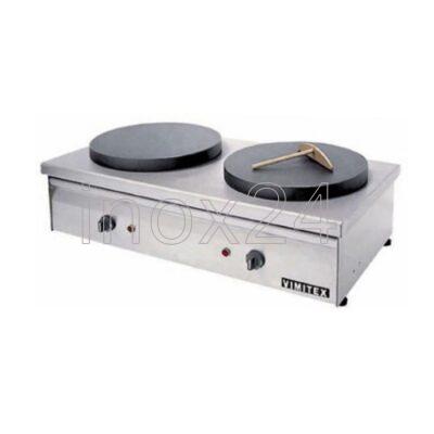 Κρεπιέρα ηλεκτρική διπλή ⍉35cm Vimitex