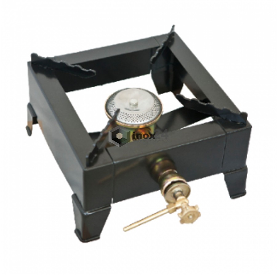 Φλόγιστρο Εστία Αερίου-υγραερίου μονή μαύρη Βαρέως τύπου