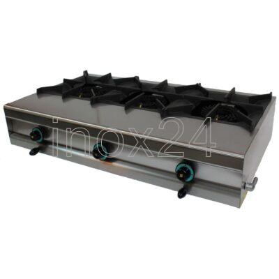 Φλόγιστρο Eστία Αερίου-υγραερίου με 3 εστίες με μαντέμι FL36