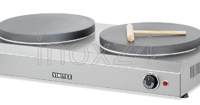 Κρεπιέρα ηλεκτρική διπλή Ø35cm Ελληνική Vimitex