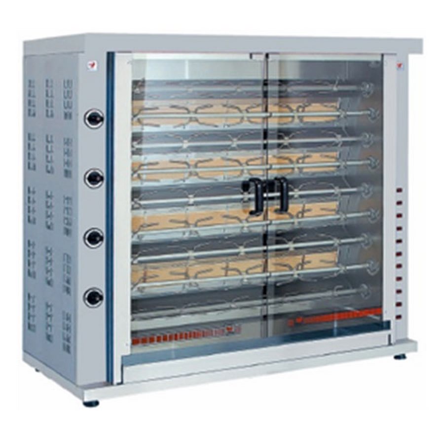 Κοτοπουλιέρα αερίου υγραερίου με σούβλες ΝORTH