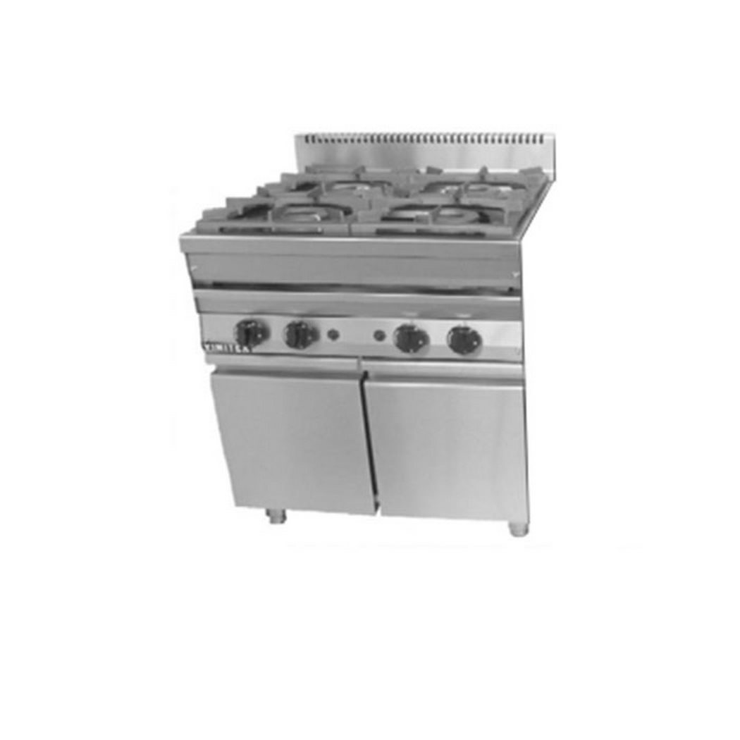 φλόγιστρο- Eστία Αερίου-υγραερίου 4 εστιών Επιδαπέδιο 643 Vimitex