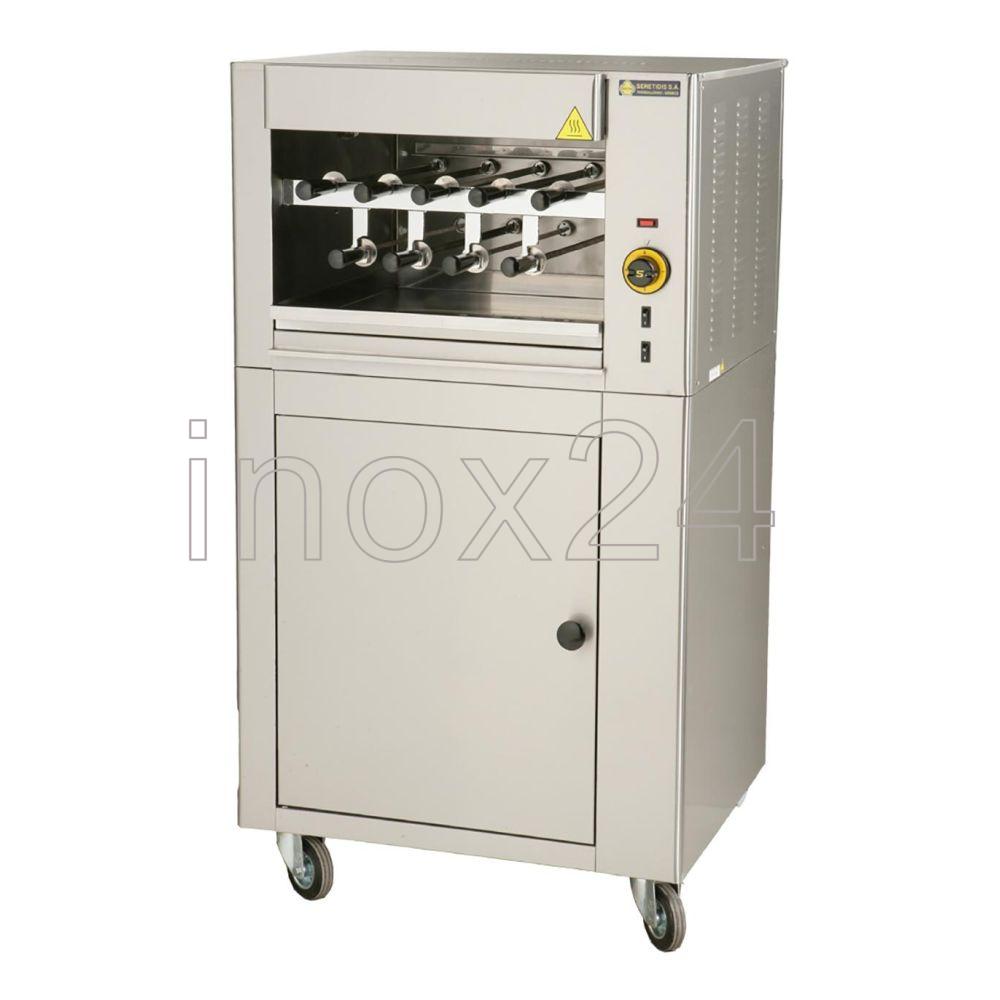 Επαγγελματική ψησταριά ηλεκτρική για κοντοσούβλια με 9 σούβλες SGE9 SERGAS - Image 2