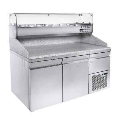 Ψυγείο Πίτσας με γρανίτη & Βιτρίνα με γρανίτη