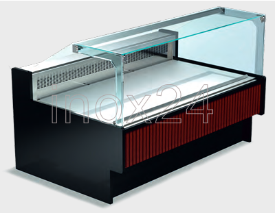 Επαγγελματικό ψυγείο-βιτρίνα κρεάτων αλλαντικών τυροκομικών ATS