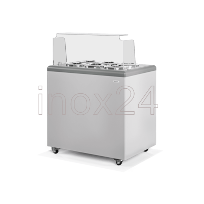 Ψυγείο Παγωτού pozzeti CRYSTAL (6 Γεύσεων + 4 Αποθήκης)