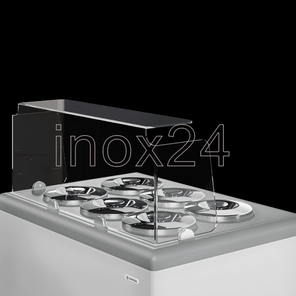 Ψυγείο Παγωτού pozzeti CRYSTAL (6 Γεύσεων + 4 Αποθήκης) - Image 4