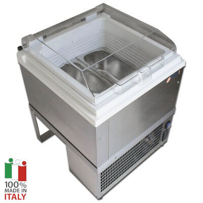 Βιτρίνα παγωτού επιδαπέδια κατάψυξη-συντήρηση χωρητικότητα 10 λίτρων Ιταλικό