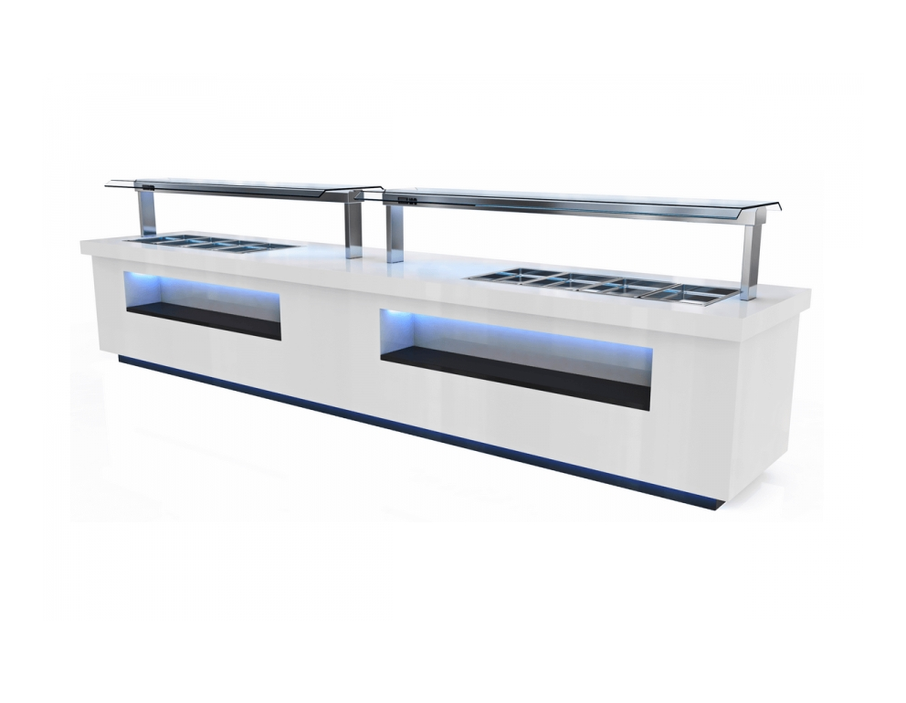 Salad bar ATS BAIN MARIE