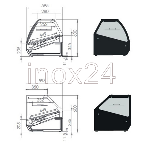 Βιτρίνα ψυχόμενη θερμαινόμενη ATS - Image 2