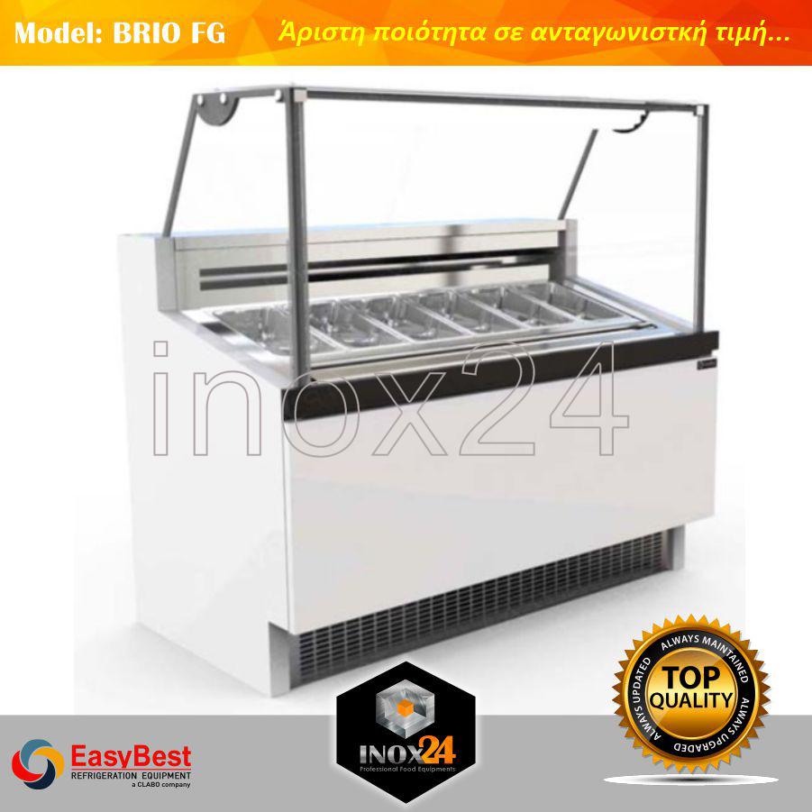 Βιτρίνα Παγωτού EASYBEST (model: BRIO FG). Βεβιασμένης ψύξης. - Image 3