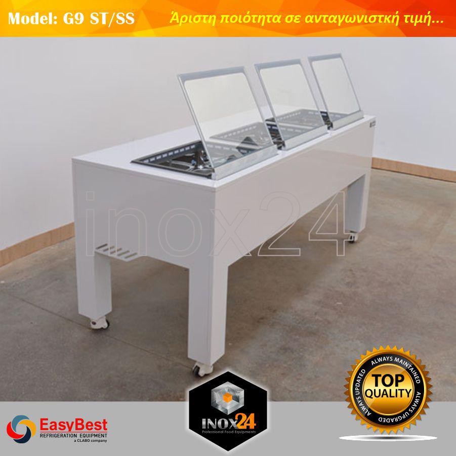 Ψυγείο Βιτρίνα παγωτού EASYBEST G9-ST/SS Στατικής Ψύξης. - Image 3
