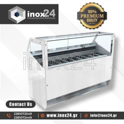 Bιτρίνα παγωτού βεβιασμένης ψύξης ATS