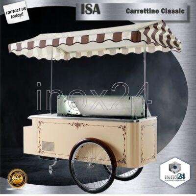 Καρότσι παγωτού ψυχόμενο ISA βεβιασμένης ψύξης Ιταλίας