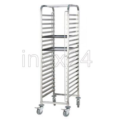 Τροχήλατο καρότσι μεταφοράς για 15 δίσκους