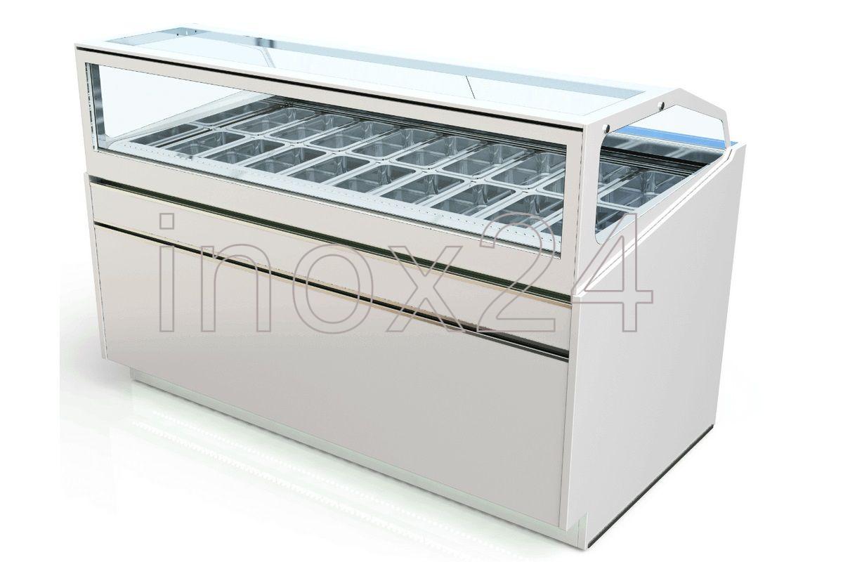 Βιτρίνα Ψυγείο Παγωτού βεβιασμένης ψύξης ATS s100 (12, 18, 24 θέσεων)