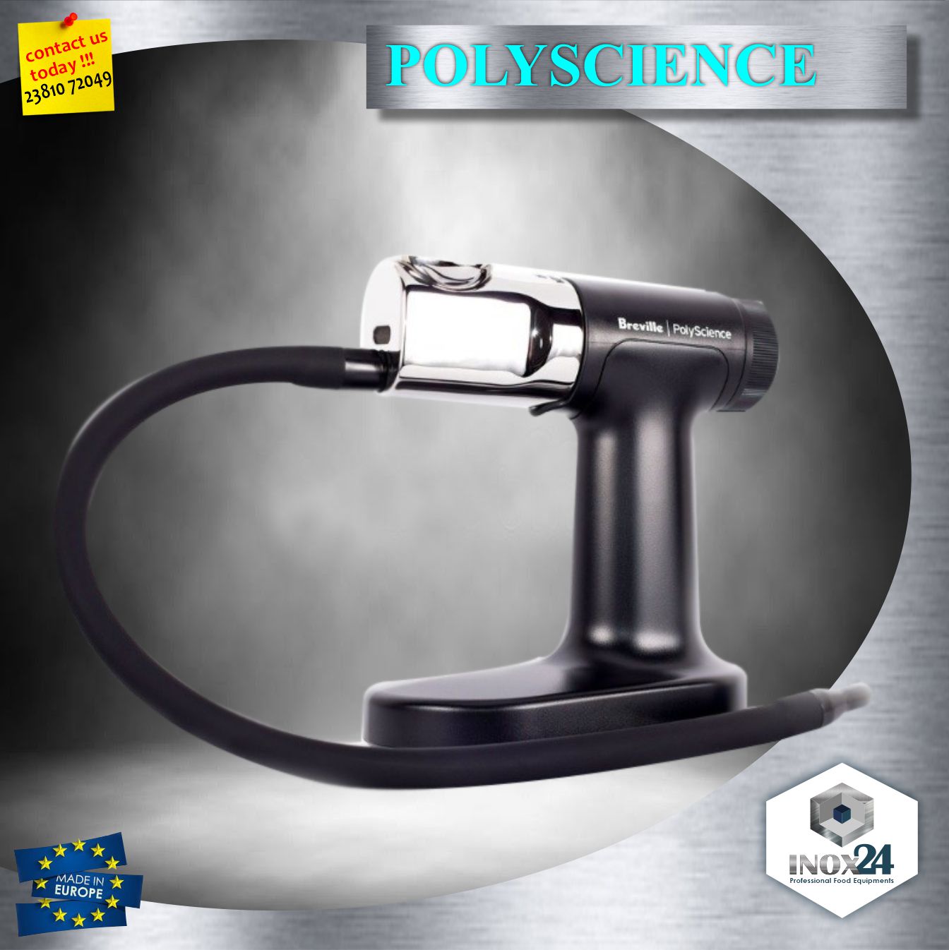 Καπνιστήριο χειρός με μπαταρίες POLYSCIENCE Αμερικής KRC