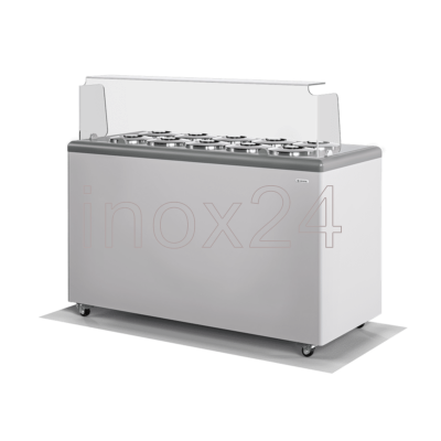 Ψυγείο Παγωτού pozzeti CRYSTAL (10 Γεύσεων + 8 Αποθήκης)