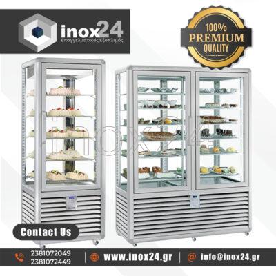Βιτρίνες συντήρησης κατάψυξης Silfer CURVE VENTILATE Ιταλίας