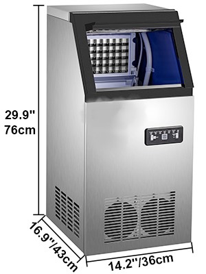 Παγομηχανή , 68kg/24H με αποθήκευση 10kg - Image 2