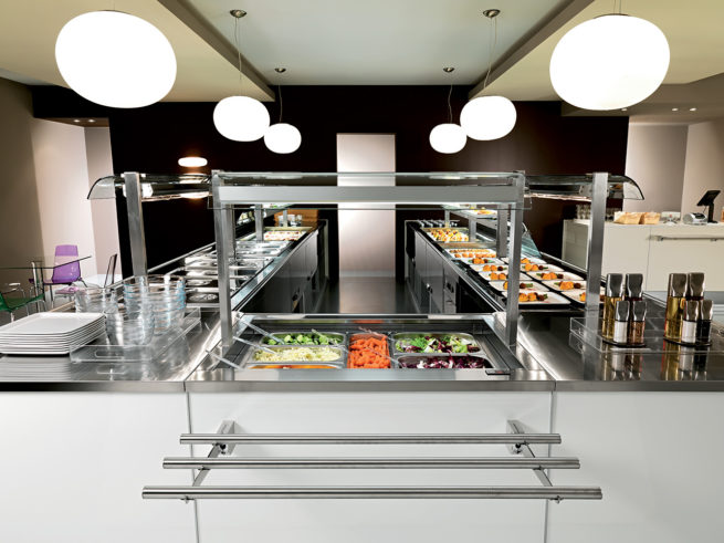 Salad bar παρουσίασης Snak & food IFI - Image 4