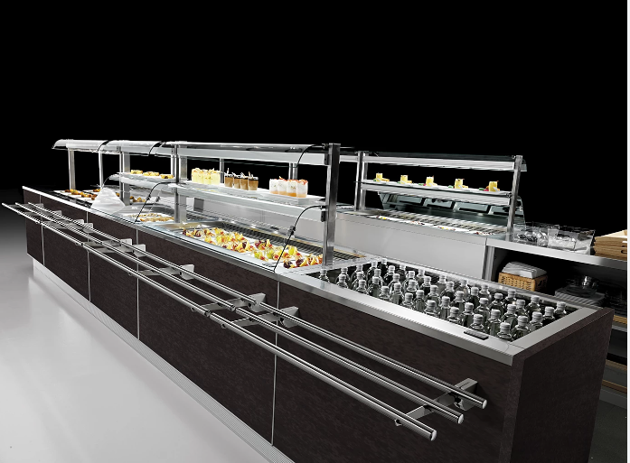 Salad bar παρουσίασης Snak & food IFI - Image 2