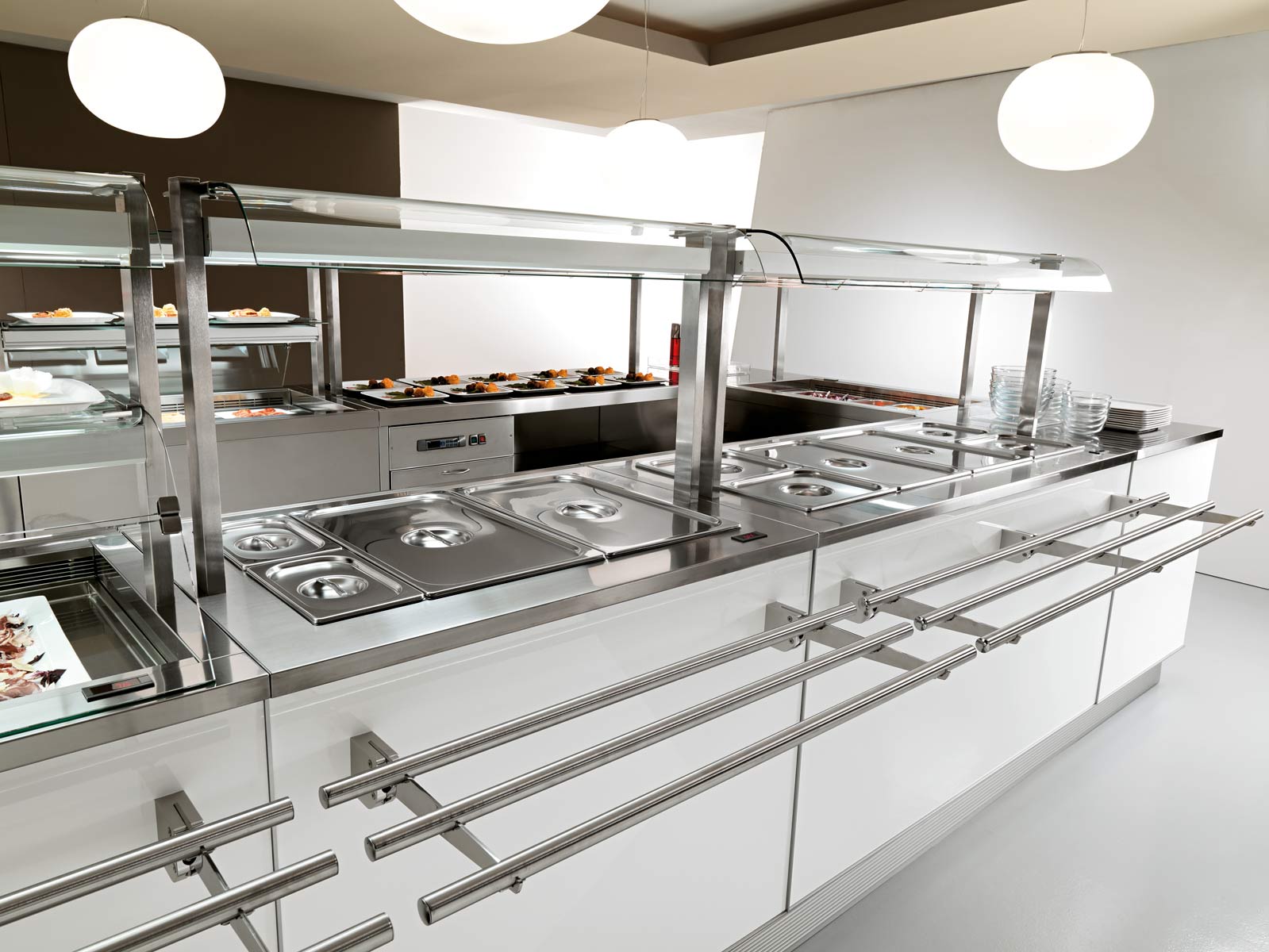 Salad bar παρουσίασης Snak & food IFI