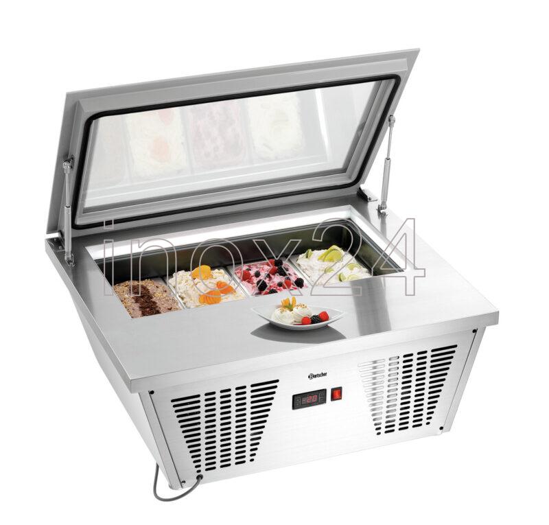 Βιτρίνα παγωτού Επιτραπέζια 4 γεύσεων - Image 2