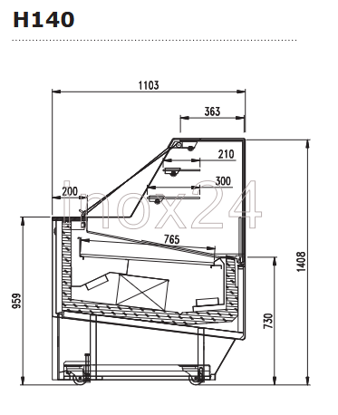 Βιτρίνα παγωτού ISA DIVA GELATO - Image 10