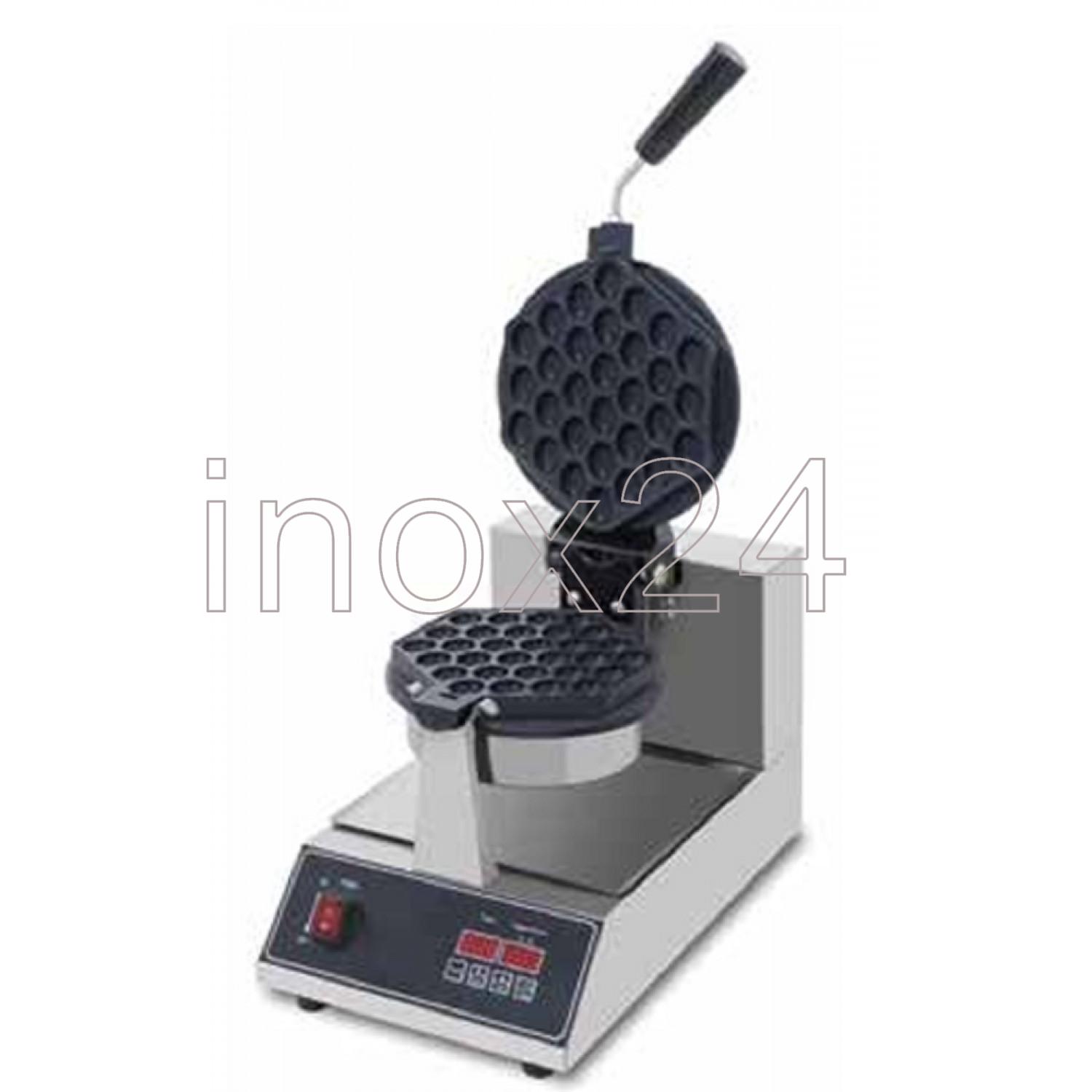 Βαφλιέρα μονή ηλεκτρική περιστρεφόμενη bubble waffle KRC