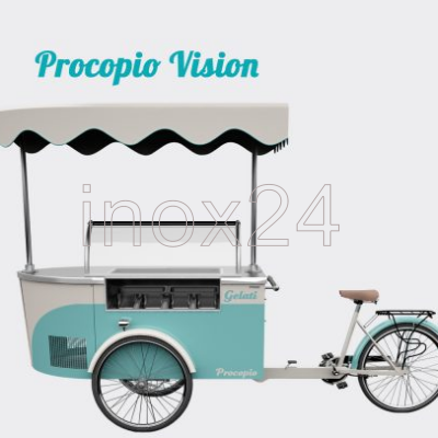 Kαρότσι παγωτού PROCOPIO Vision για Εσωτερικό Χώρο