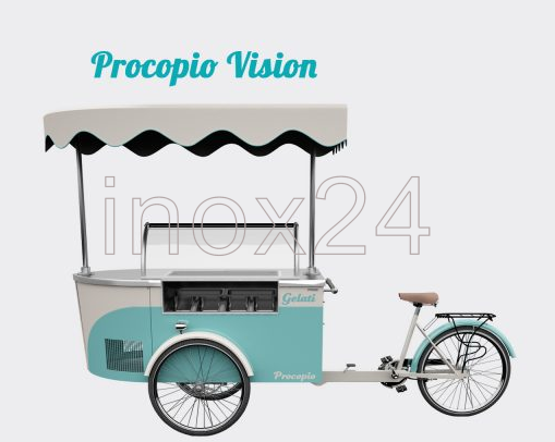 Kαρότσι παγωτού PROCOPIO Vision για Εσωτερικό Χώρο
