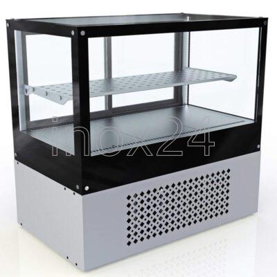 Βιτρίνα θερμαινόμενη ζαχαροπλαστείου ανοξείδωτη