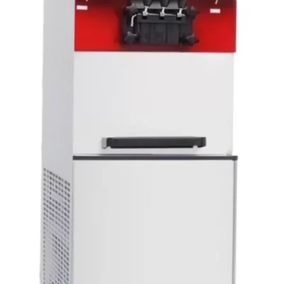 Μηχανή παγωτού soft επαγγελματική 350 χωνάκια/ώρα με αντλία διόγκωσης – 2+1 γεύσεις