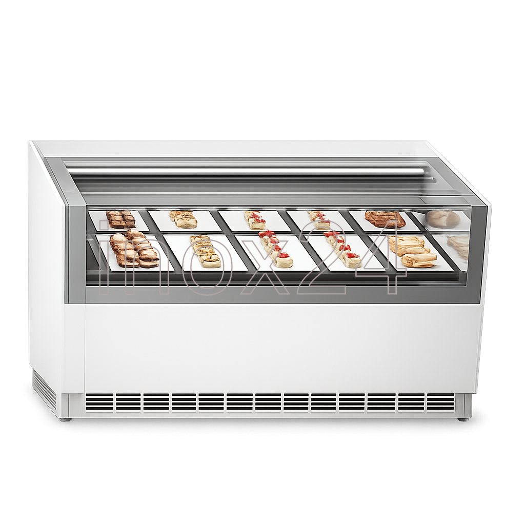 Βιτρίνα ζαχαροπλαστείου Συντήρησης Oneshow ISA