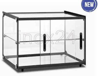 Βιτρίνα ουδέτερη επιτραπέζια μαύρη KRC