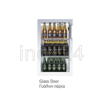 Ψυγείο Πάγκος για μπουκάλια με πόρτες Υ100cm-INOX24 - Image 4