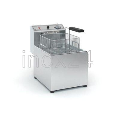 Επαγγελματική φριτέζα μονή με λεκανάκι 7LT  380V  Ελληνική