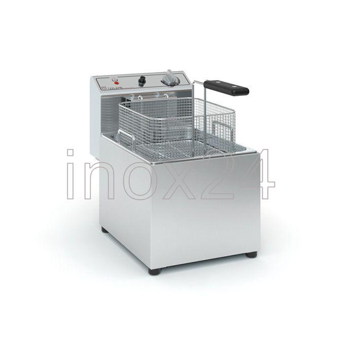 Επαγγελματική φριτέζα μονή με λεκανάκι 7LT 230V Ελληνική