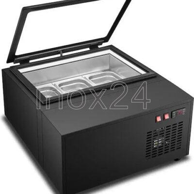 Βιτρίνα παγωτού επιτραπέζια 3 θέσεων